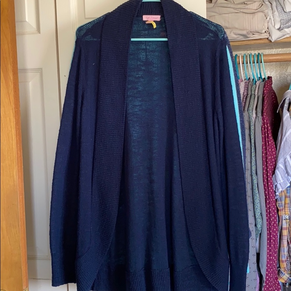 Lilly Pulitzer Amalie Open-Front Cardigan